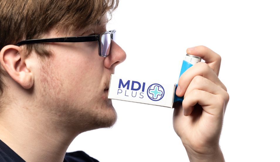 Innovative design of pMDI carton doubles as a Spacer